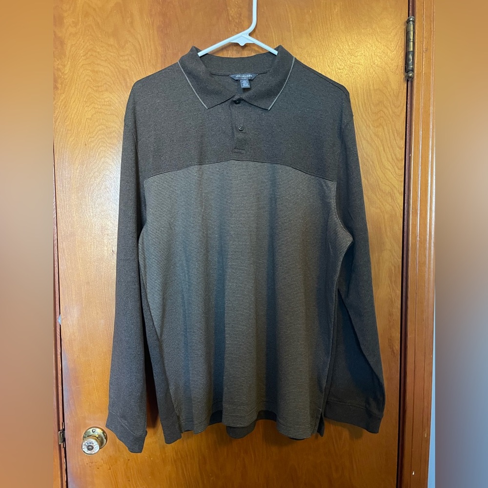 Van Heusen Flex XL Long Sleeved Polo